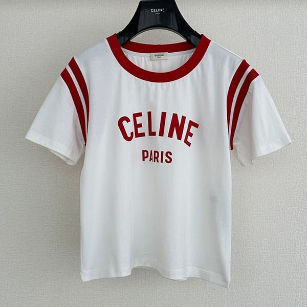 【大特価】セリーヌ PARIS 70S クラシックフィット Tシャツ コピー Ceg01719